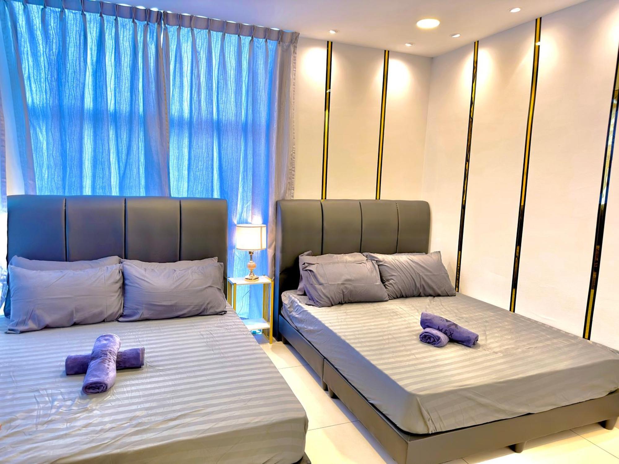 Apartment Ksl Mall 7-10pax 2b2b Netflix-smarttv 65inch