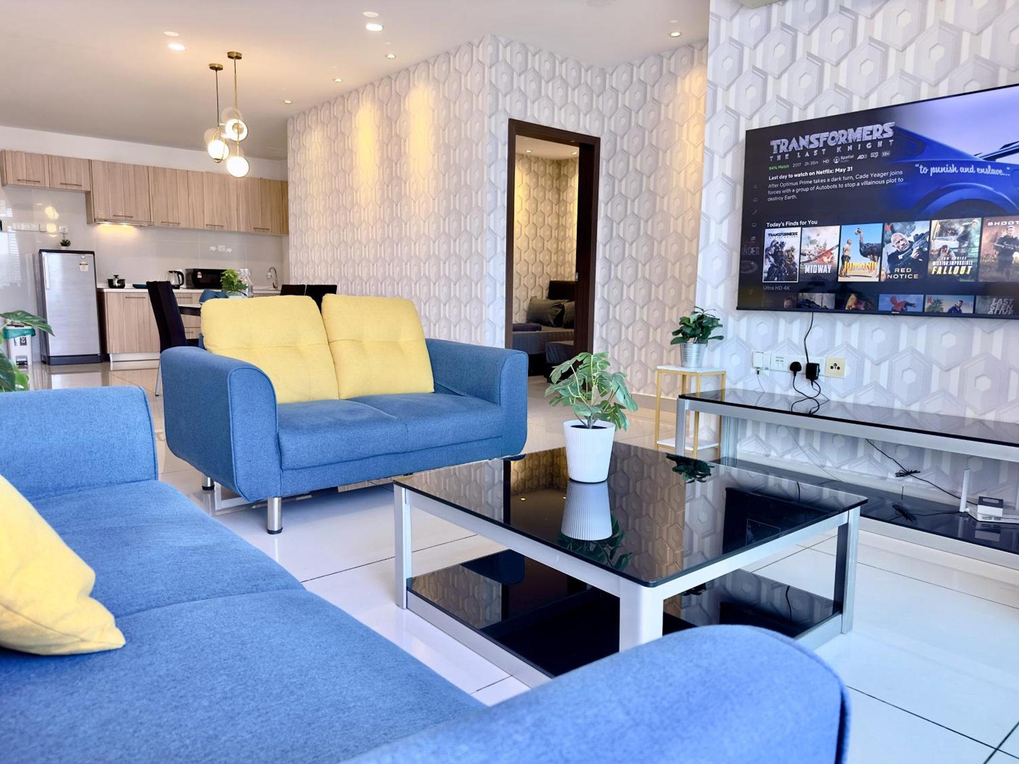 Ksl Mall 7-10pax 2b2b Netflix-smarttv 65inch Apartment