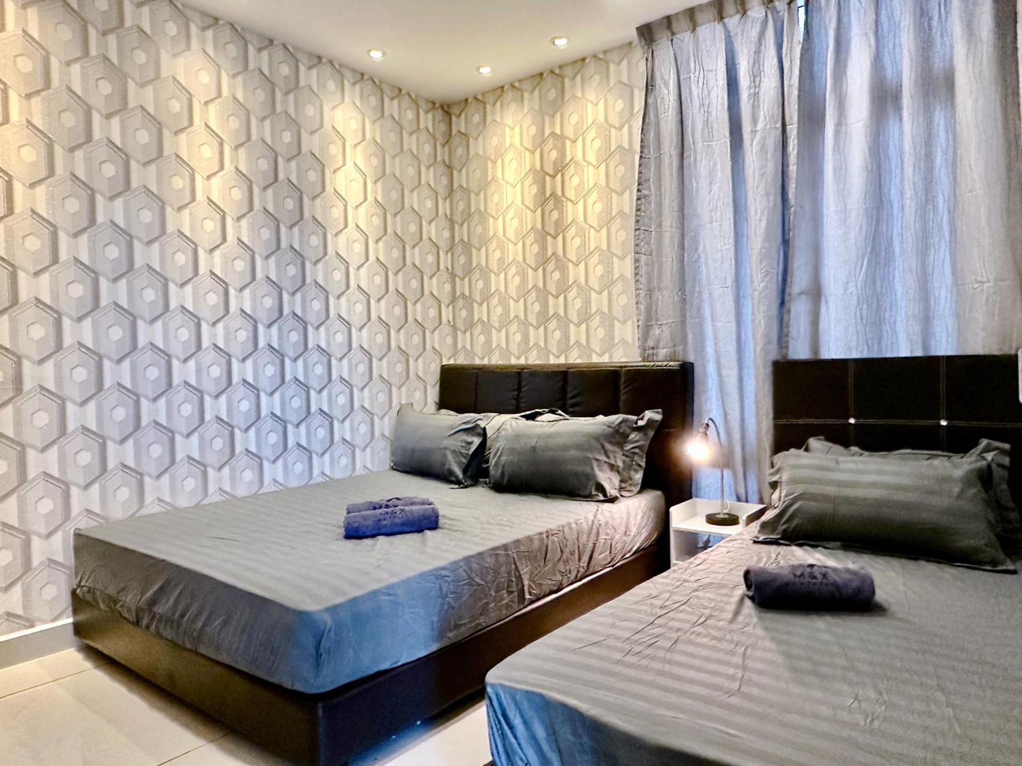 Apartment Ksl Mall 7-10pax 2b2b Netflix-smarttv 65inch *