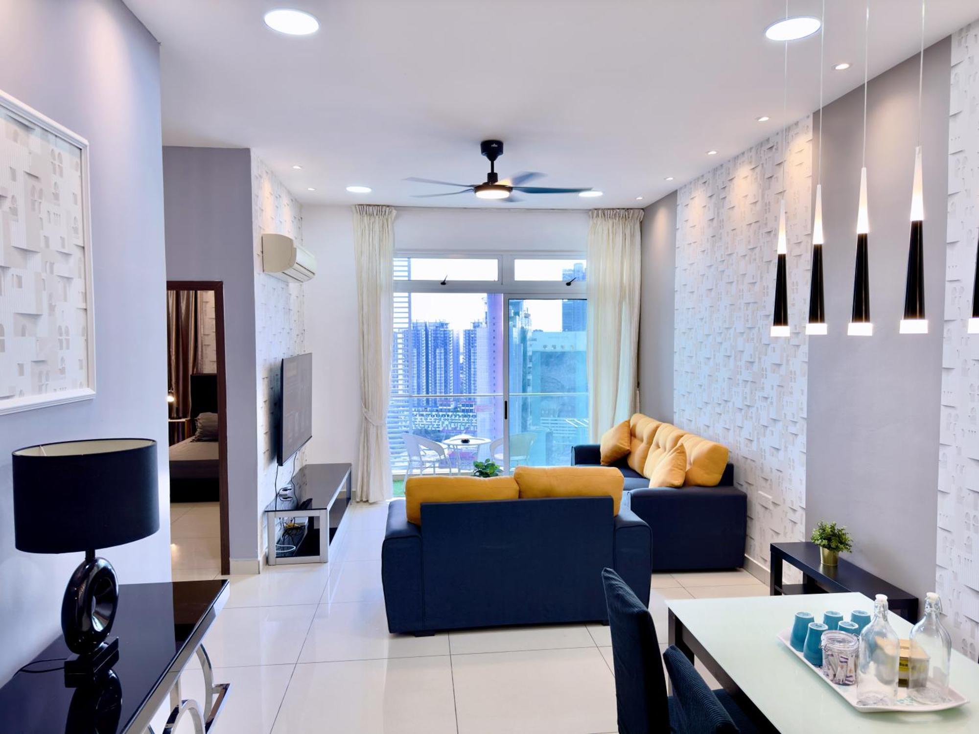 Apartment Ksl Mall 7-10pax 2b2b Netflix-smarttv 65inch