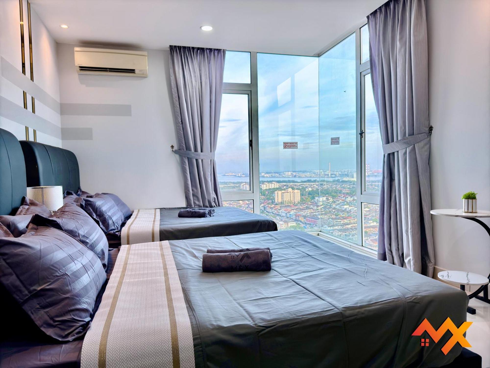 Ksl Mall 7-10pax 2b2b Netflix-smarttv 65inch Apartment *