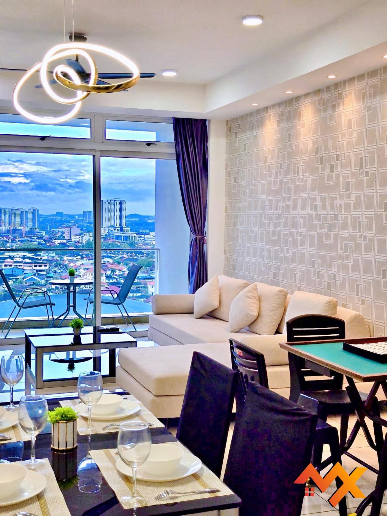 Apartment Ksl Mall 7-10pax 2b2b Netflix-smarttv 65inch *